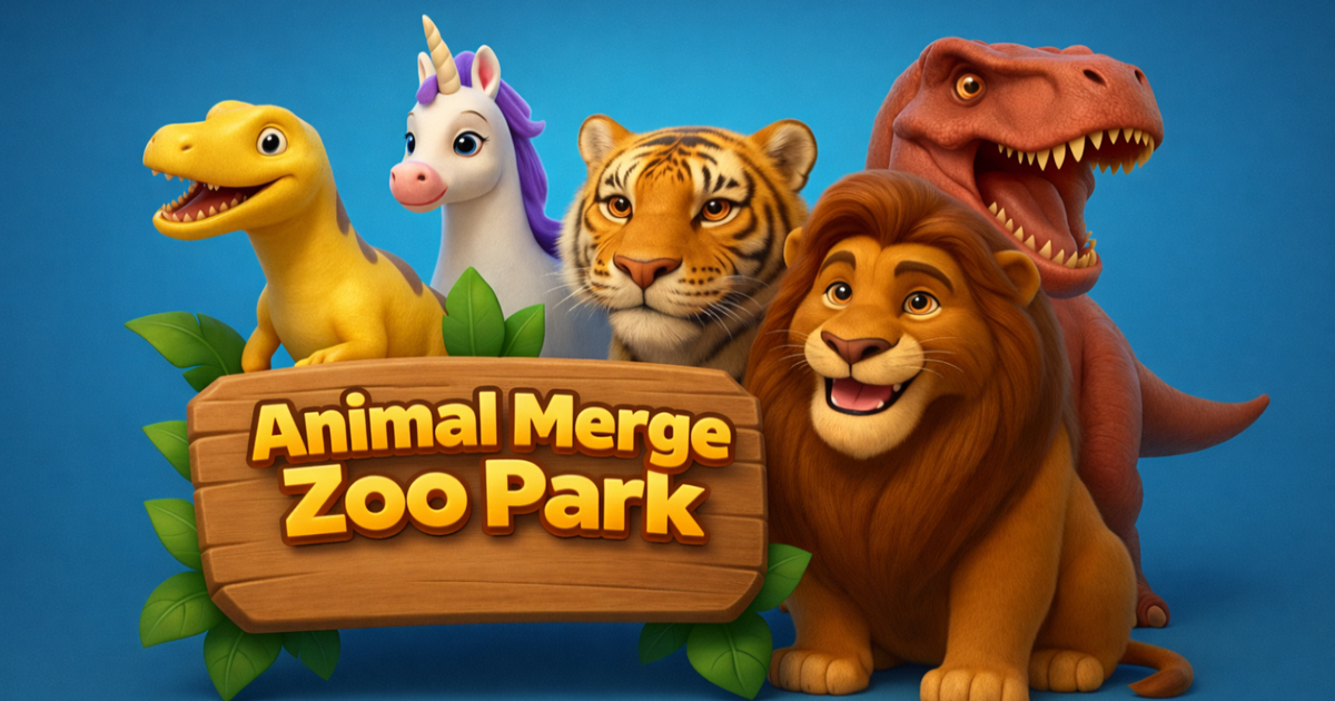 Animal Merge Zoo Park Cover