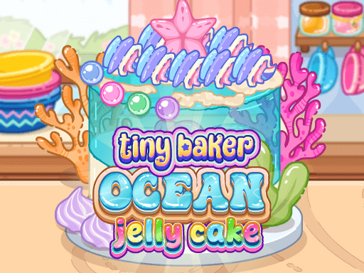 Tiny Baker Ocean Jelly Cake Cover
